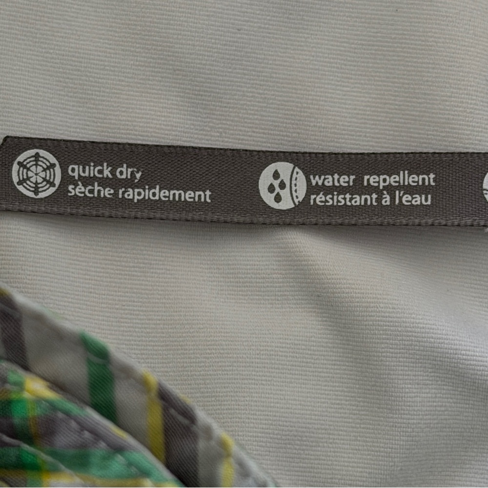 Lole Green‎ Plaid Skort Sz 6 Golf Tennis Pickle Ball UPF 50+ Water Repellent - Picture 4 of 13